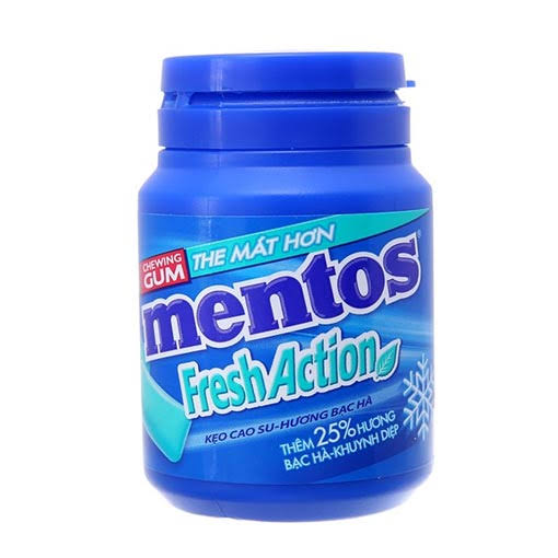 MENTOS CHEWING GUM BOTTLE PACK OF 6