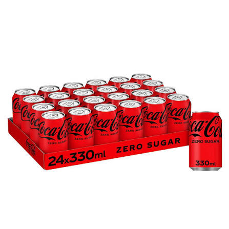 COCA-COLA ZERO 24x330ml